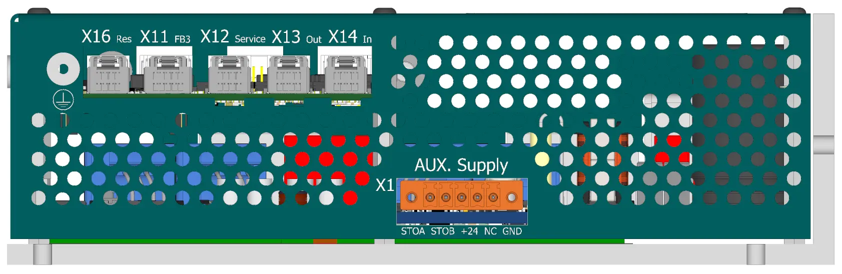 TGZ-D-48-50/100-UNIR-RI ENET/ECAT/LogicPWR side